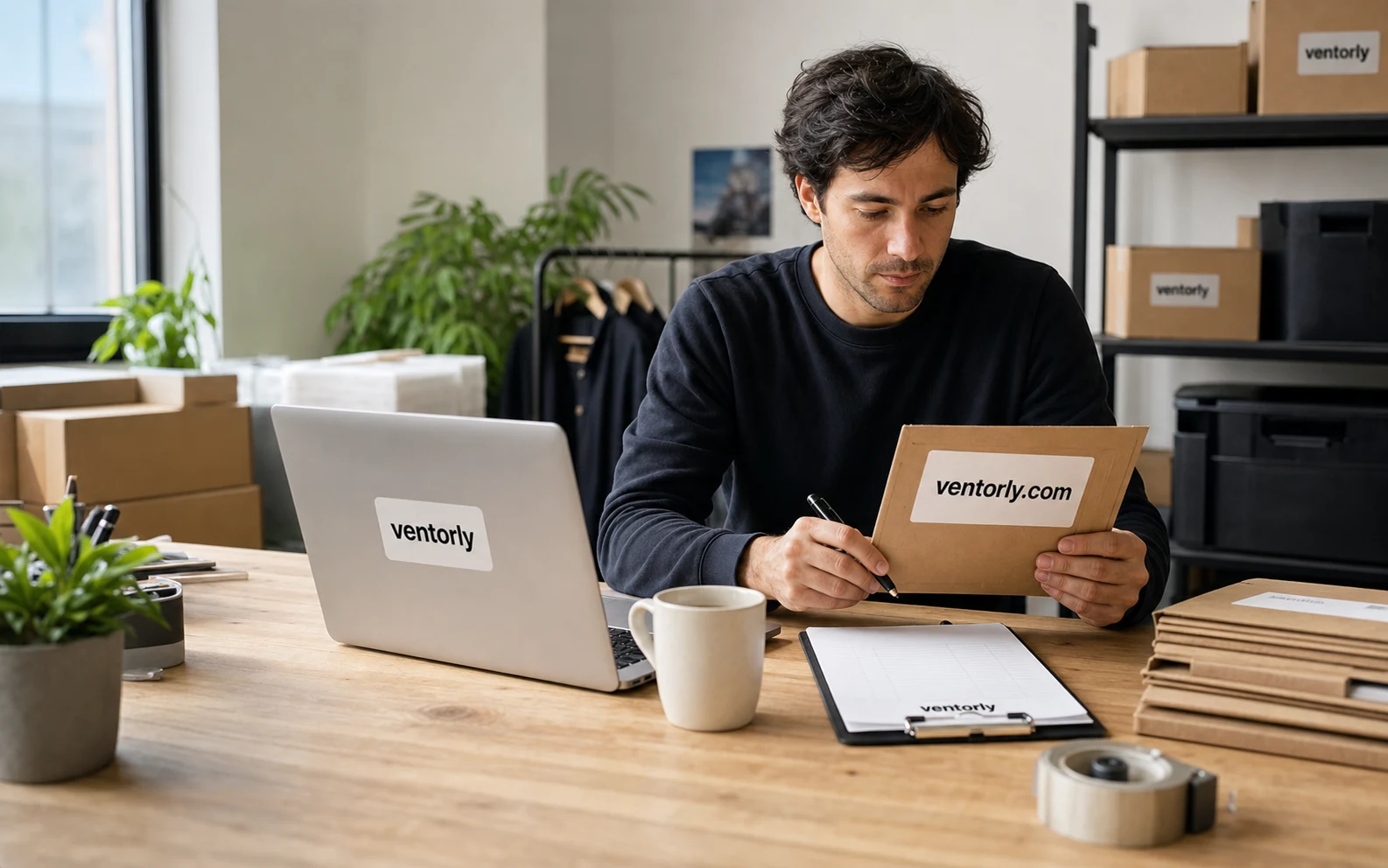 Generated brand materials for ventorly.com